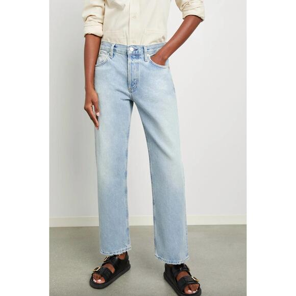 NEW CITIZENS OF HUMANITY neve low slung relaxed jeans in scout